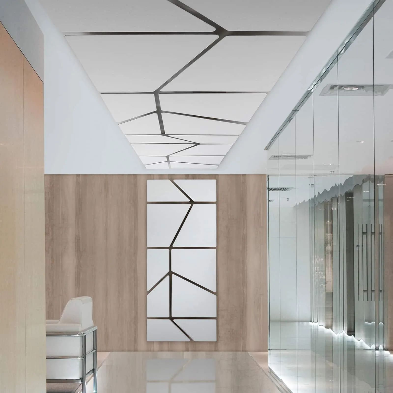 Flat Acoustic Panels by Caimi Brevetti