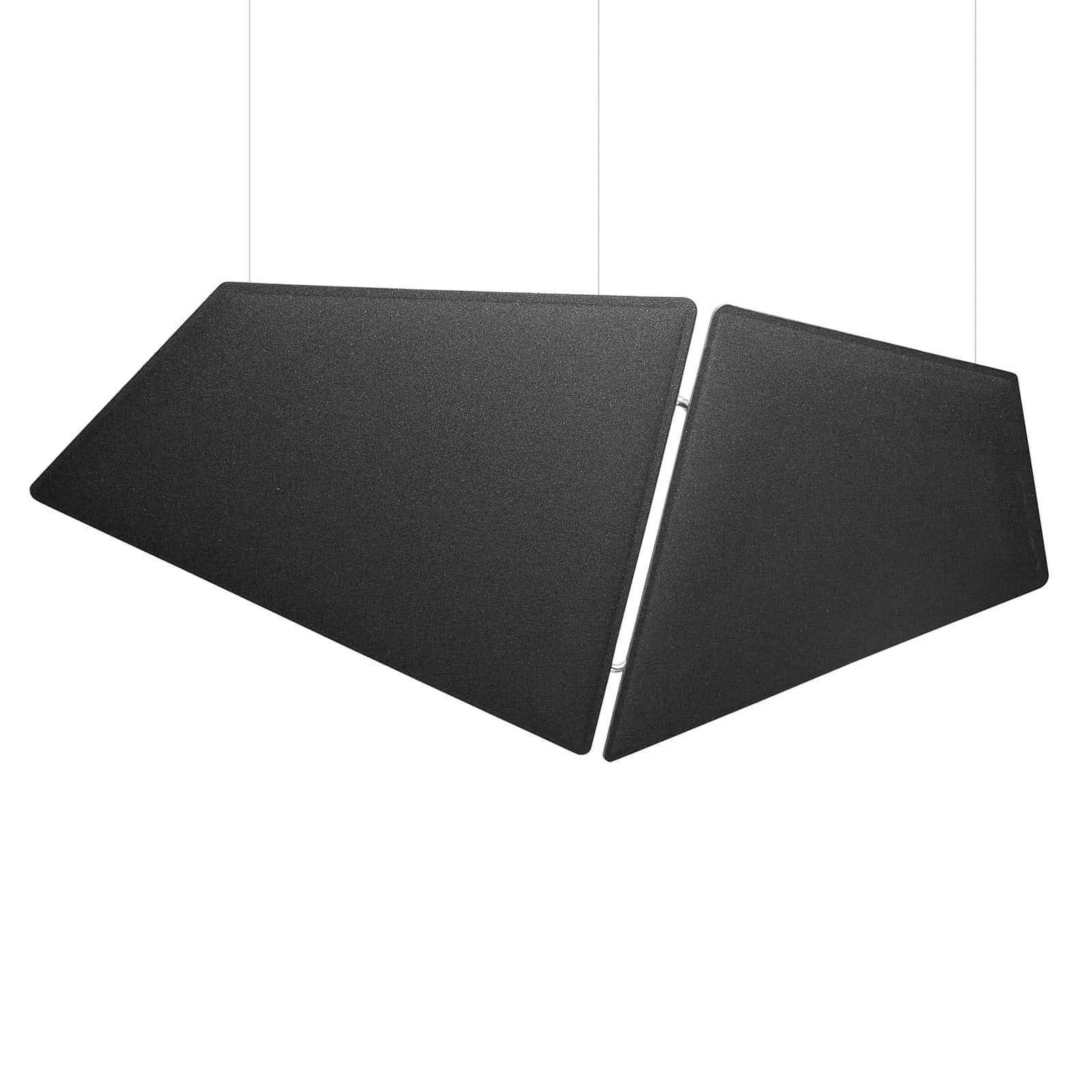 V Flap Ceiling Acoustic Elements by Caimi Brevetti