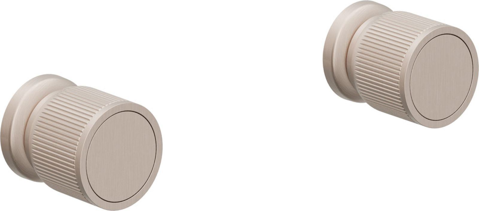 2 Handle Tub or Shower Trim Only, with Matching Finish Handle Cap by California Faucets