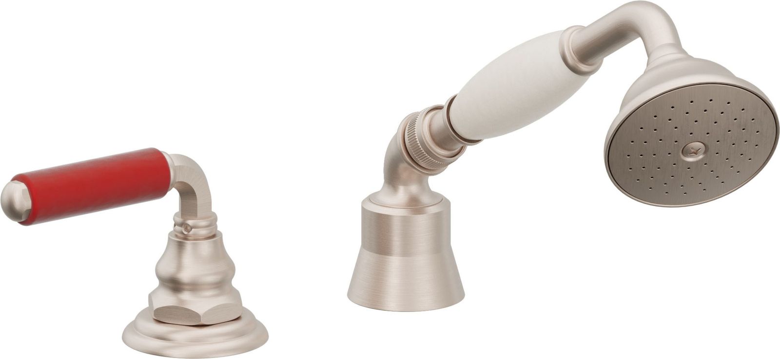 Complete Handshower & Diverter for Roman Tub - 60.13.FR-RD by California Faucets