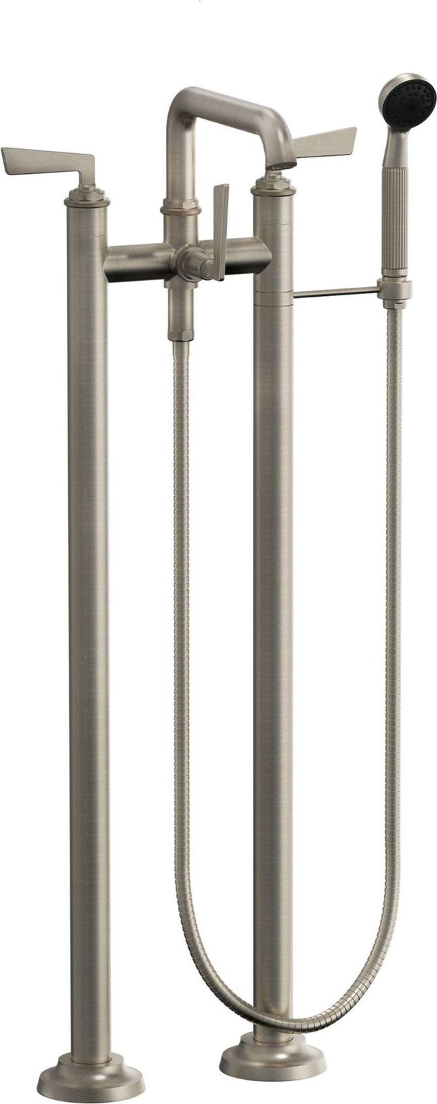 Floor Mount Tub Filler Low Spout - 8508-ETF.FR by California Faucets