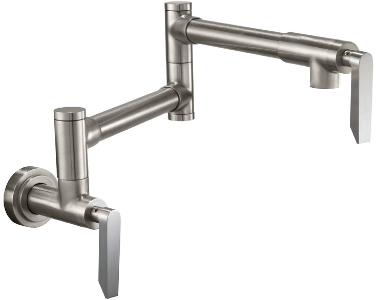 Pot Filler - Dual Handle Wall Mount - Contemporary by California Faucets