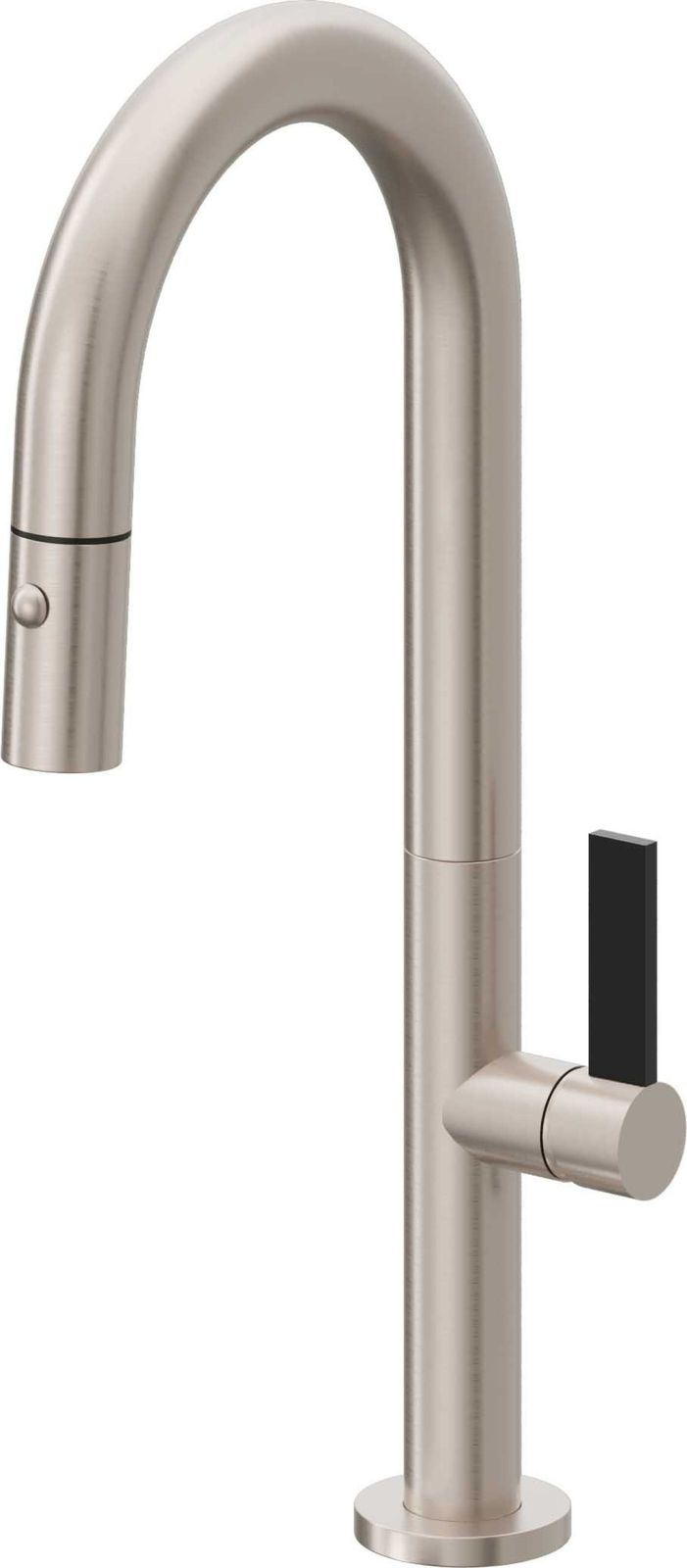 Pull-Down Prep/Bar Faucet with Button Sprayer by California Faucets