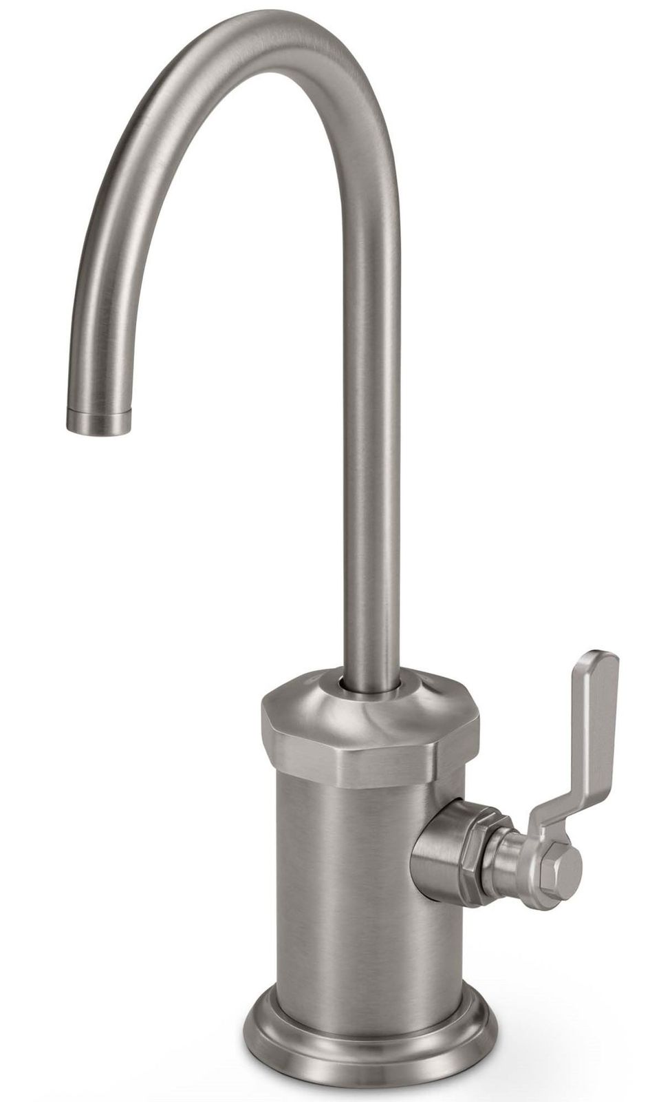 Single Handle Combo Hot & Cold Water Dispenser with Ball Lever Handle by California Faucets