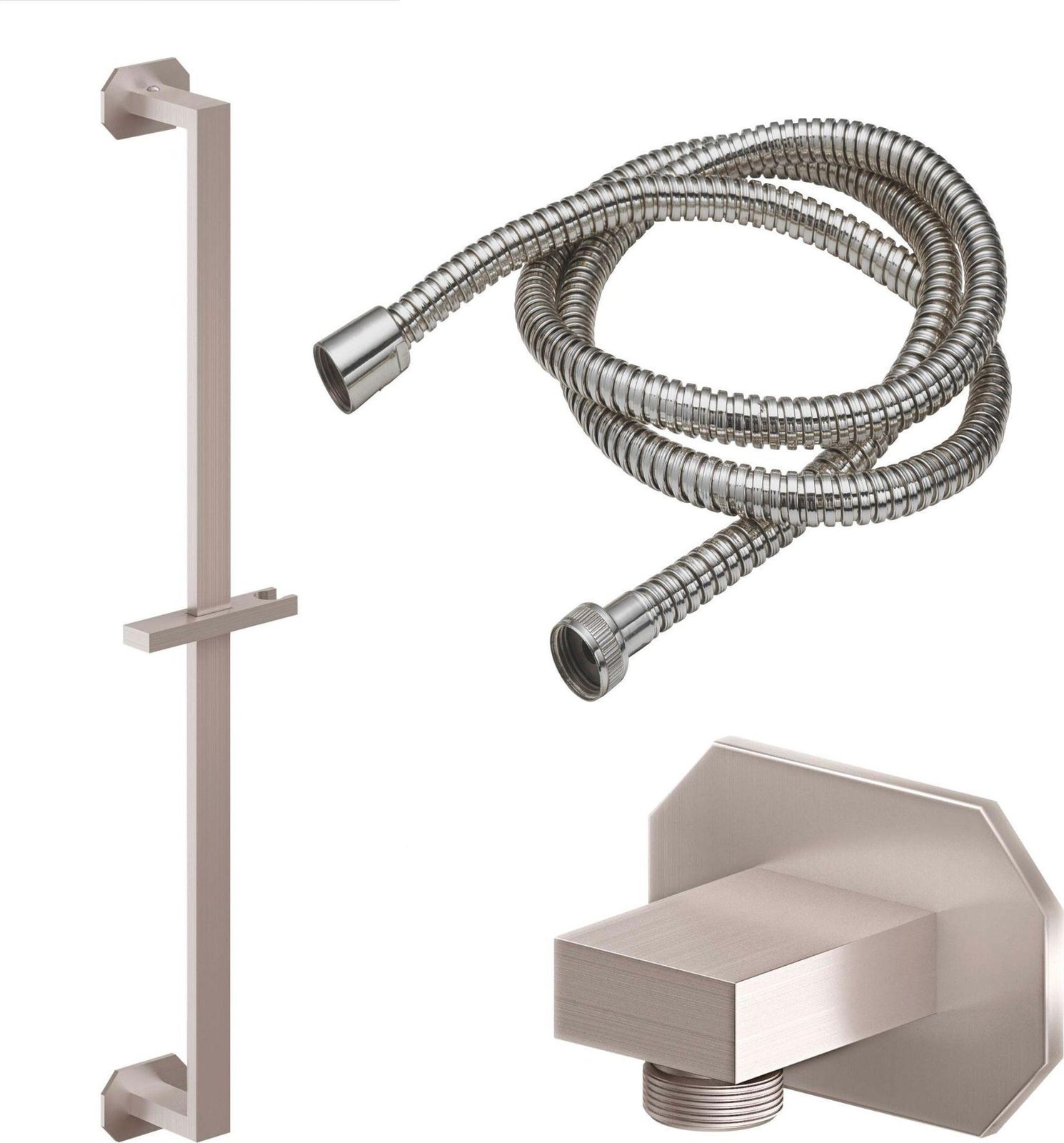 Slide Bar Handshower Kit - Octagon Base by California Faucets
