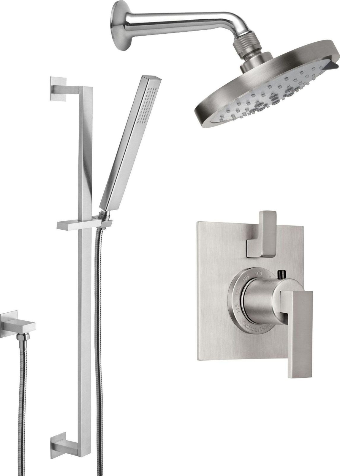 Styletherm 1/2" Thermostatic Shower System - KT03-77.FR by California Faucets