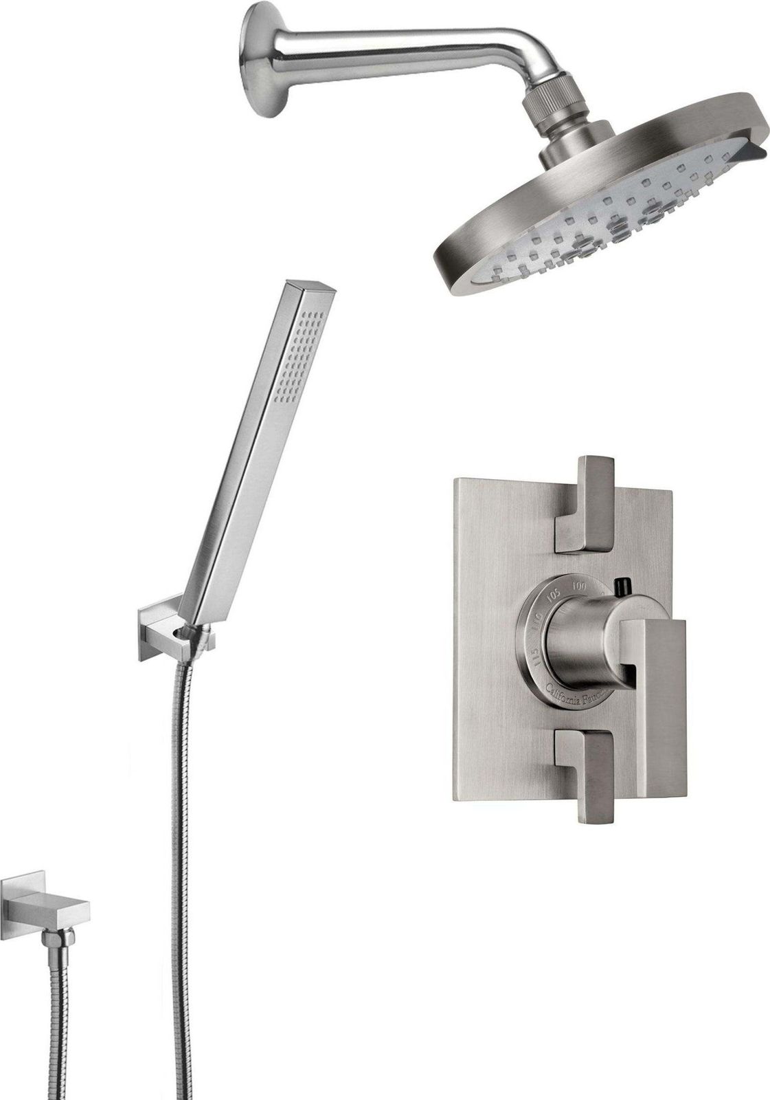 Styletherm 1/2" Thermostatic Shower System - KT12-77.FR by California Faucets