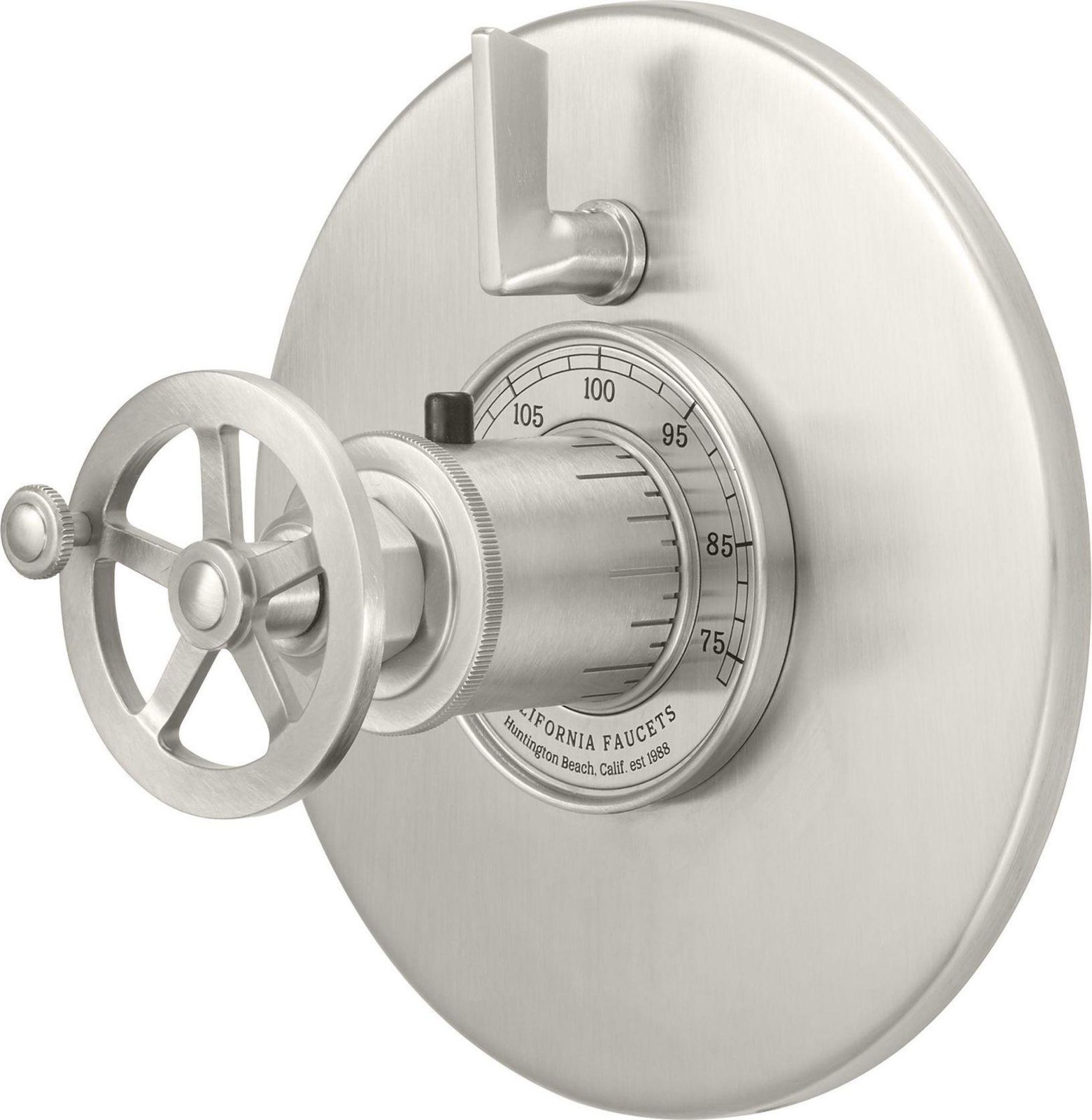 StyleTherm® Round with Single Volume Control - Wheel Handle by California Faucets