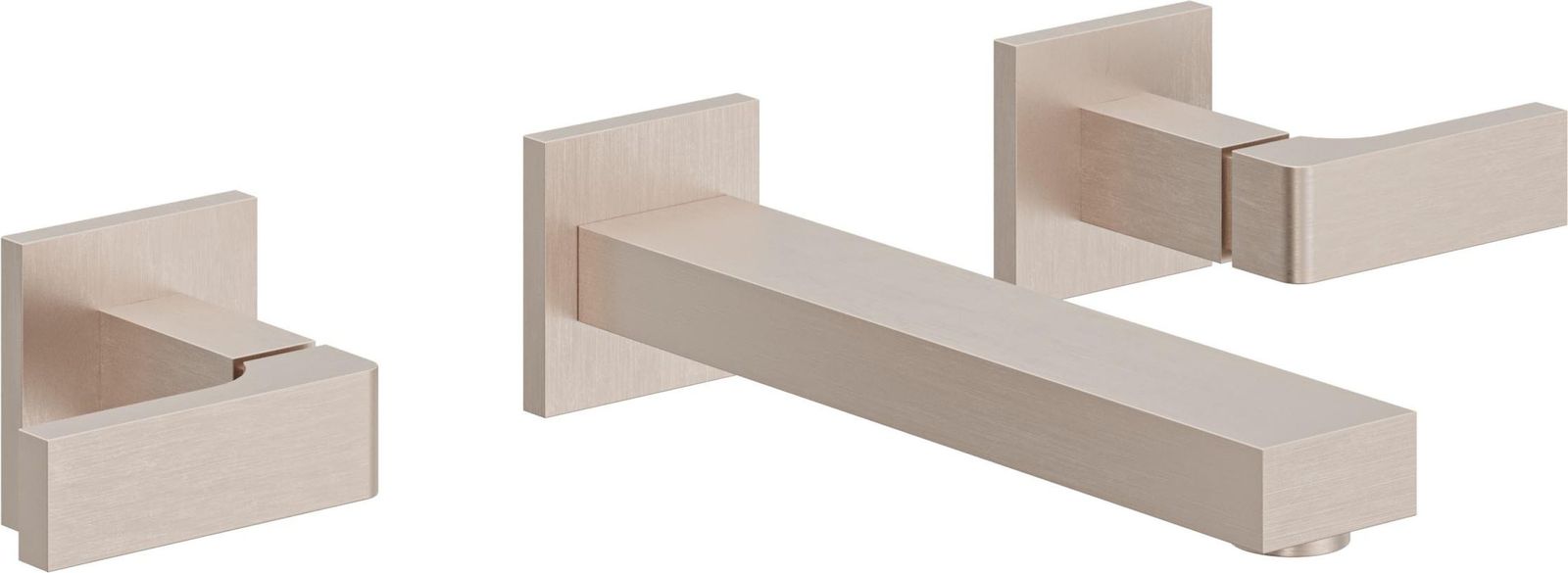 Two Handle Lavatory Wall Faucet Trim Only by California Faucets
