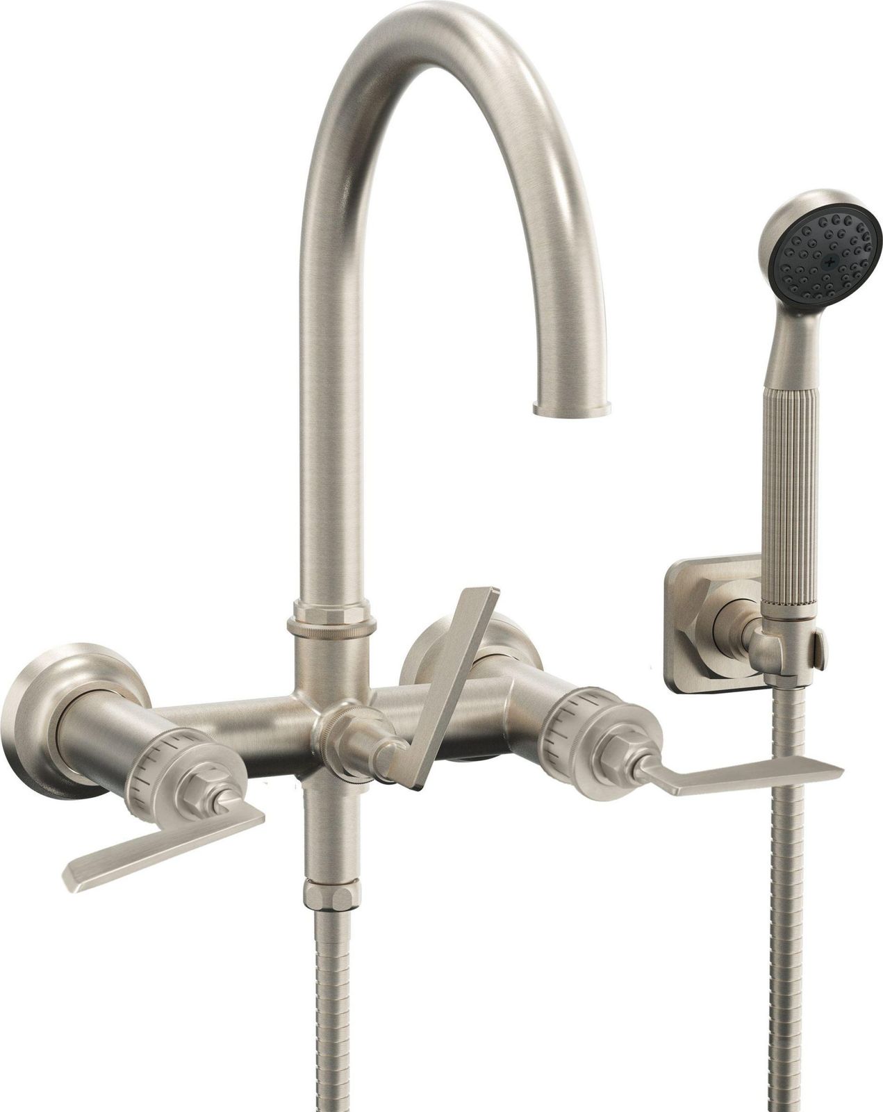 Wall Mount Tub Filler High Spout - 8608-ETW.FR by California Faucets