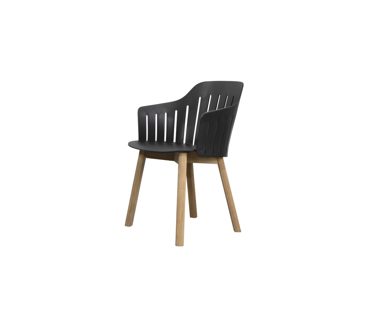 Choice chair with teak legs by Cane-line