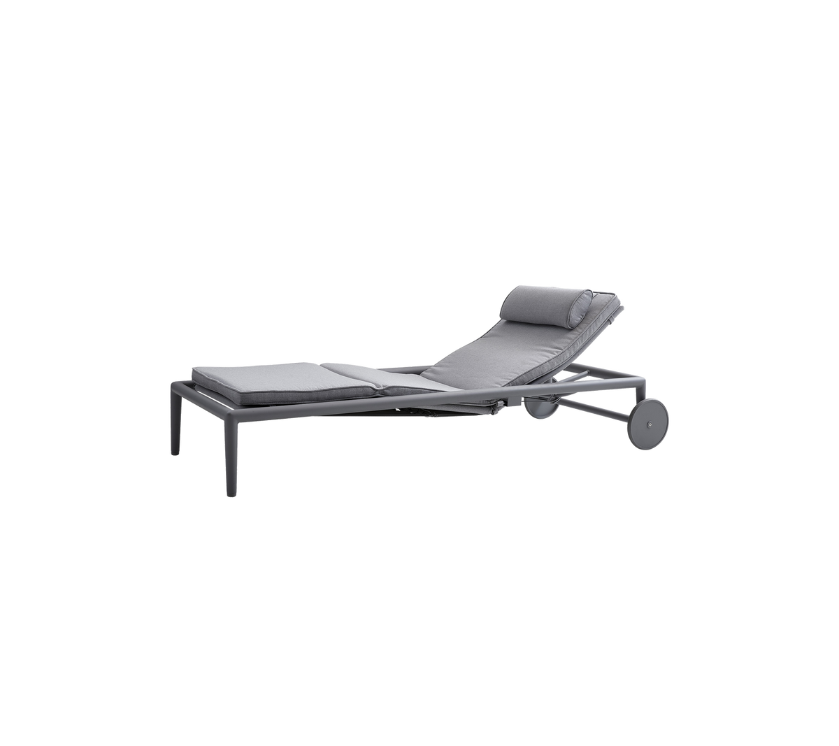 Conic sunbed w/gasspring by Cane-line