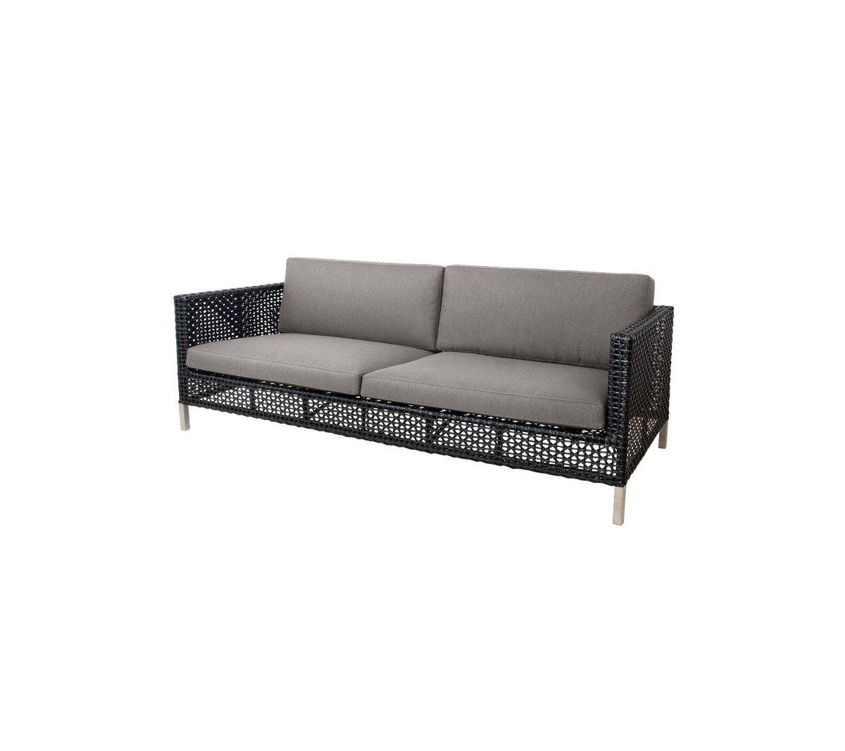 Connect 3-seater sofa by Cane-line