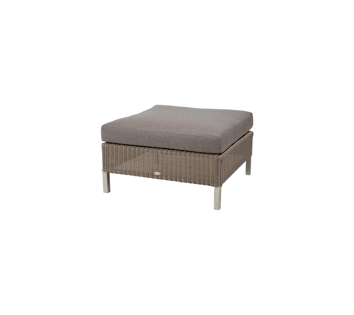 Connect footstool by Cane-line