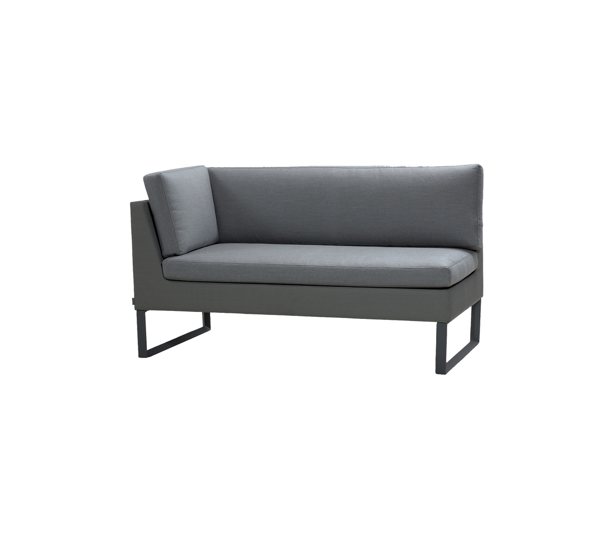 Flex 2-seater sofa, right module by Cane-line