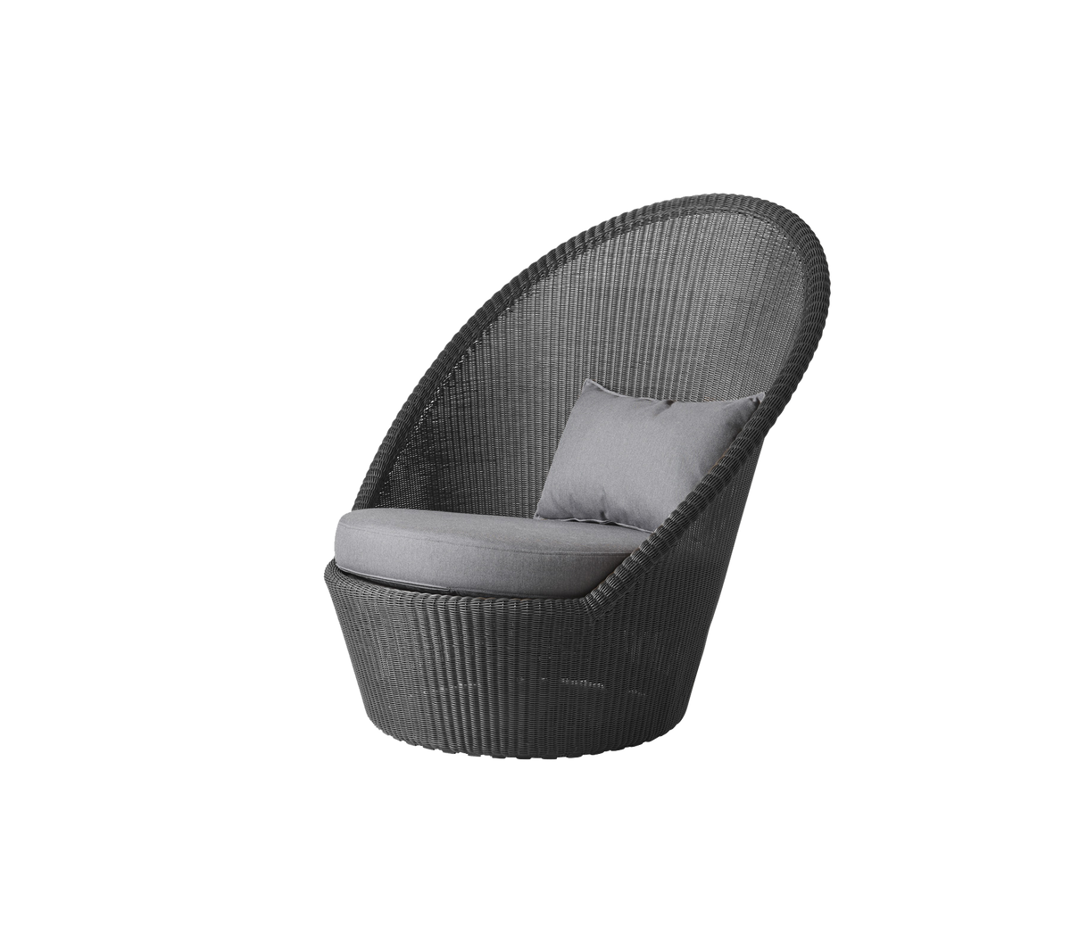 Kingston sunchair w/wheels by Cane-line