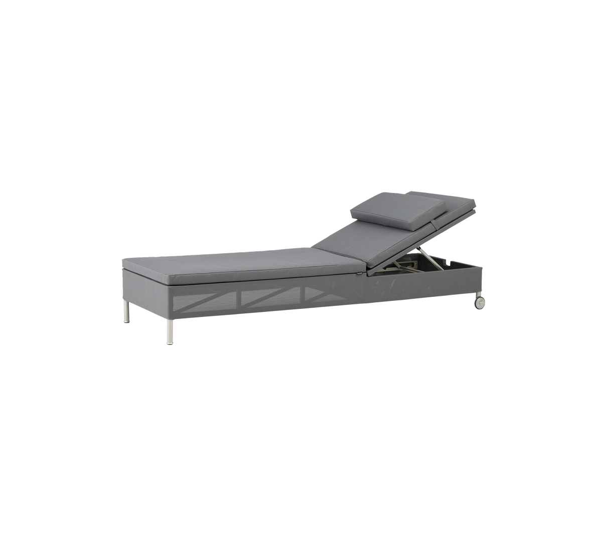 Rest sunbed Tex single by Cane-line