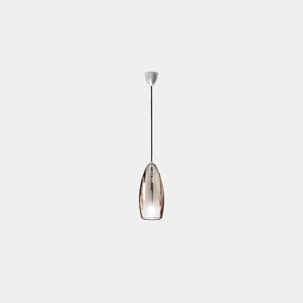FLUTE - Blown glass pendant lamp by Cangini & Tucci