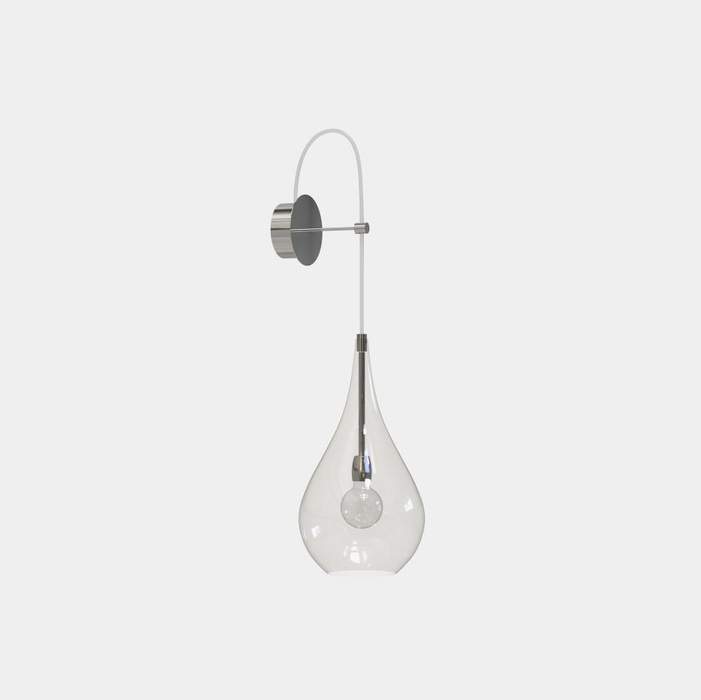 LACRIMA - Blown glass wall lamp by Cangini & Tucci