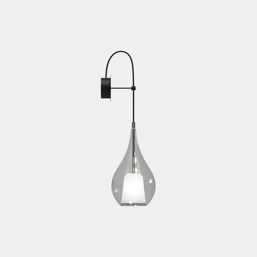 ZOE - Blown glass wall lamp by Cangini & Tucci