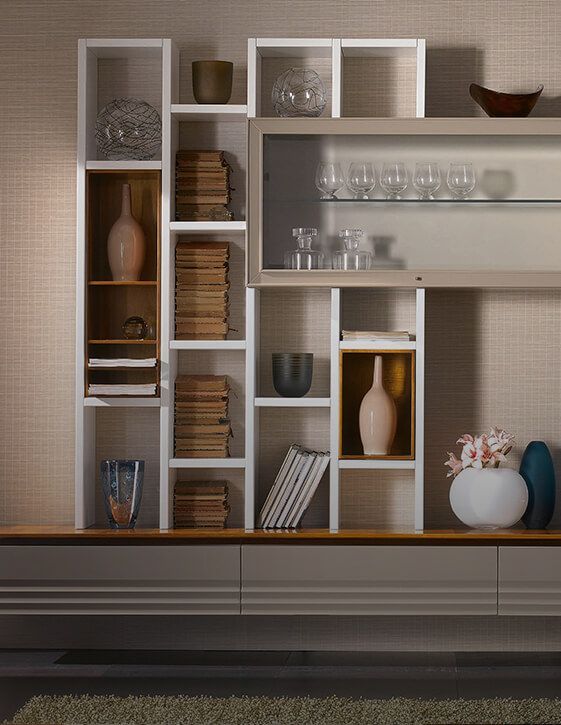 Elettra Equipped walls by Cantiero