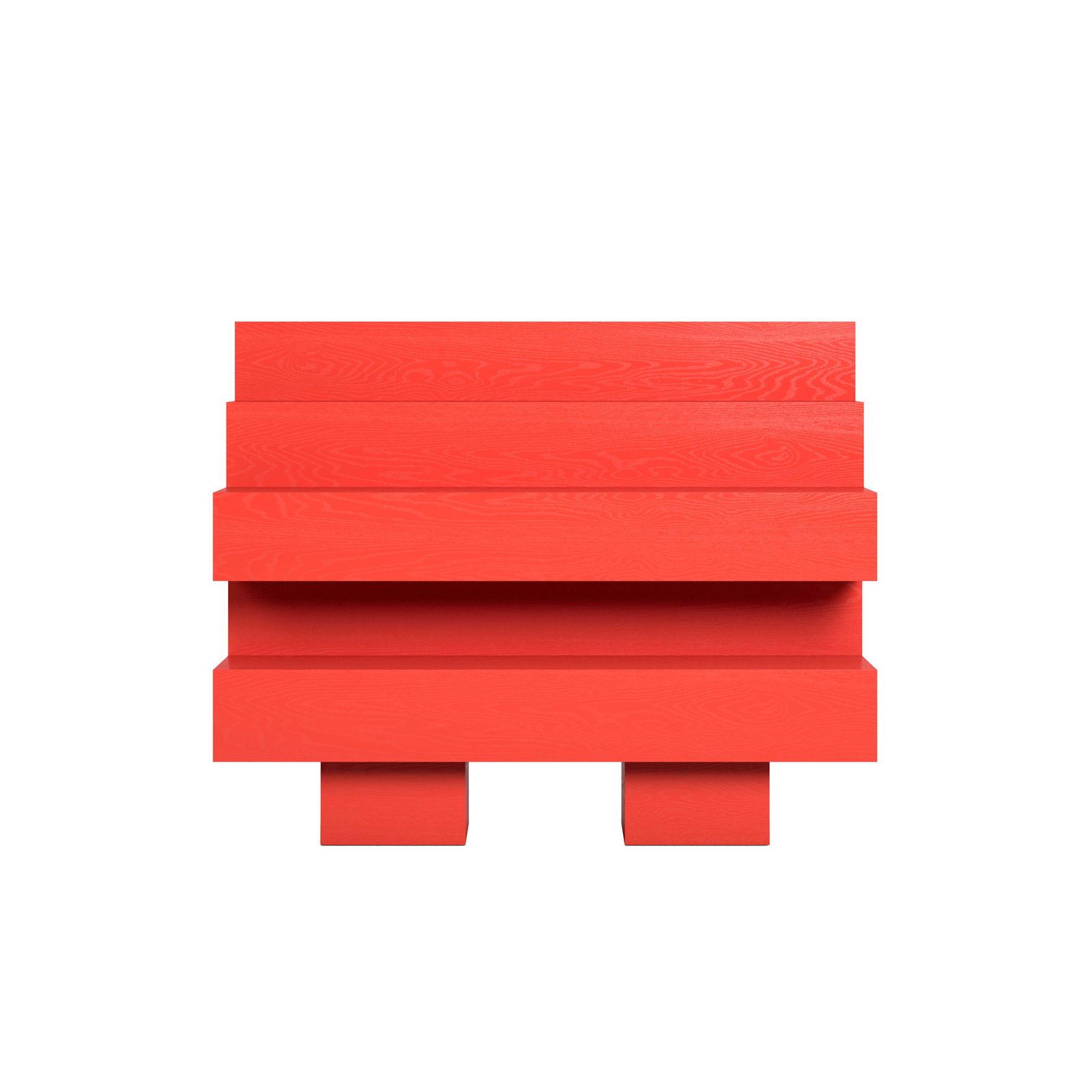 Red Bookcase by Cappellini