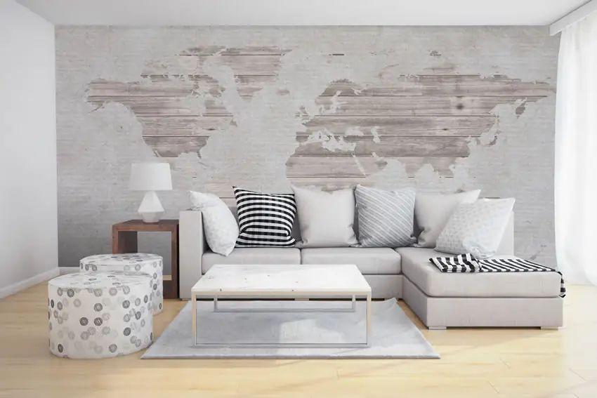 Wallpaper Mappamondo by Carta da Parati Artistica