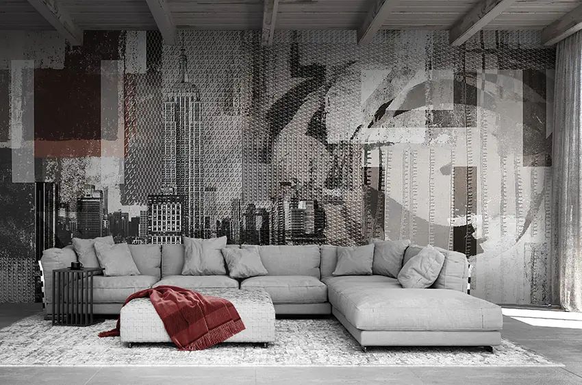 Wallpaper Mate new york by Carta da Parati Artistica