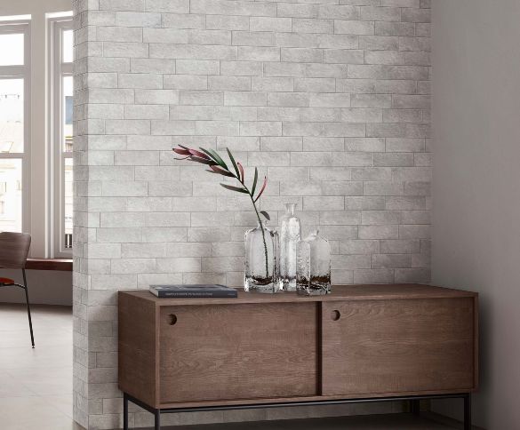 Brickworks porcelain stoneware decorations by Casalgrande Padana