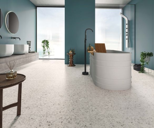 Le Ville - Porcelain stoneware wall/floor tiles terrazzo effect by Casalgrande Padana