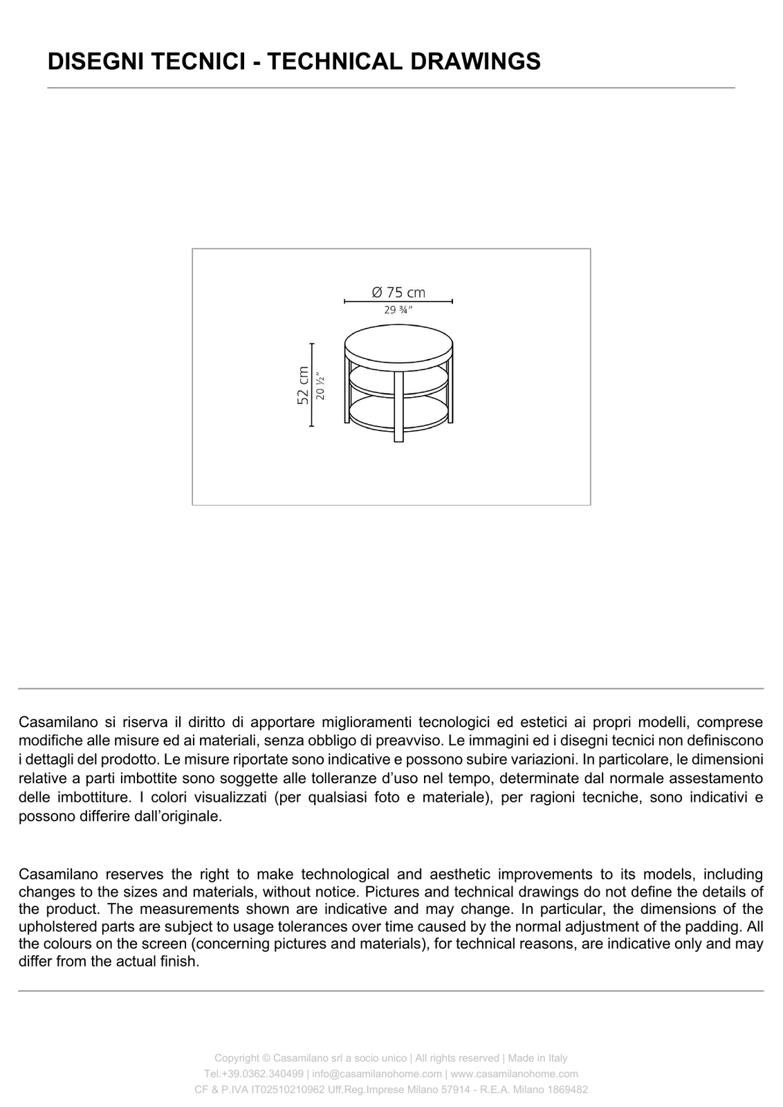 Berlino dimensions