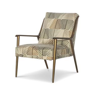 Zola Metal Lounge Chair by Century Furniture