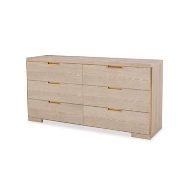 Cadence Six Drawer Dresser - Sand Cerused by Century Furniture