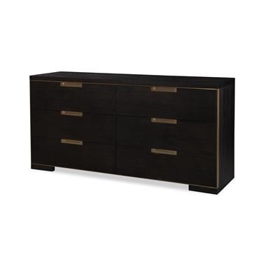 Cadence Six Drawer Dresser - Mocha by Century Furniture