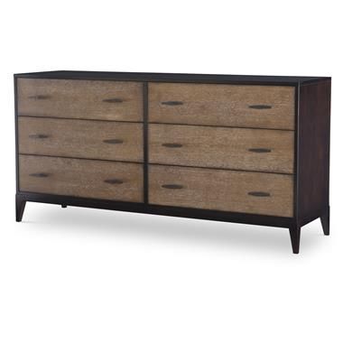 Details I Six Drawer Low Dresser by Century Furniture