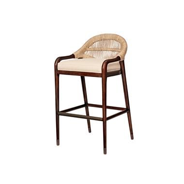 Low Back Bar Stool - Flax by Century Furniture
