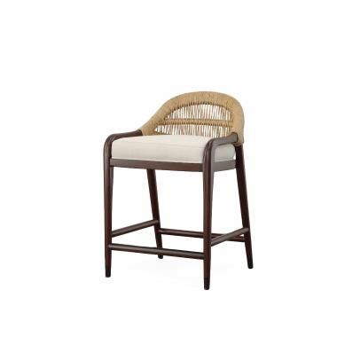 Low Back Counter Stool - Flax by Century Furniture