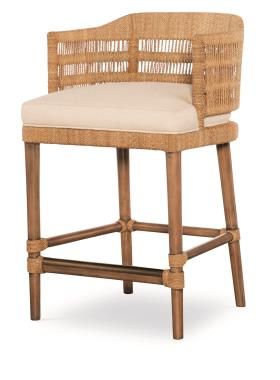 Boca Counter Stool - Natural/Flax by Century Furniture