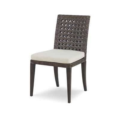 Litchfield Side Chair -  Mink Grey/Flax by Century Furniture