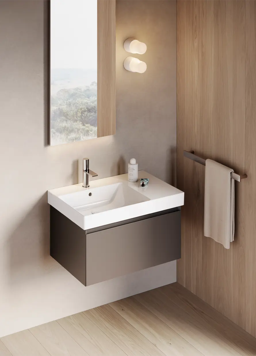 Zero 75 left basin by CERAMICA CATALANO