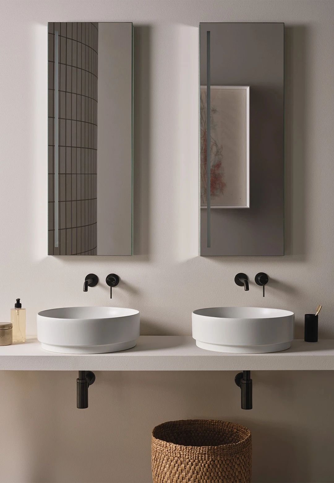 Mare Round washbasin 45 by Ceramica Cielo