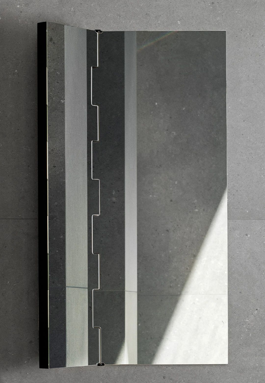 Zip mirror by Ceramica Cielo