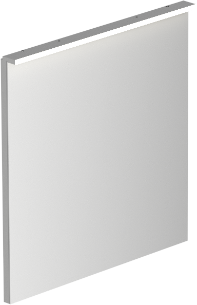 Specchiera con barra led by Ceramica Globo