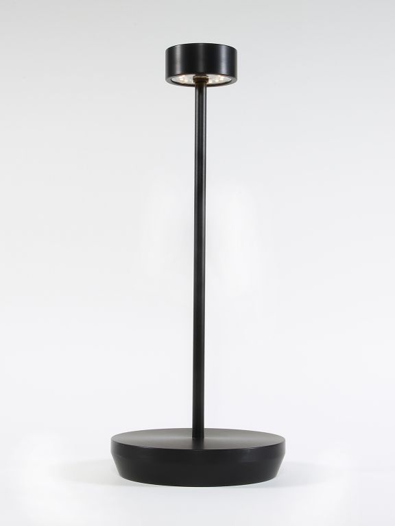 Led Table Lamp - Black Rivetto by Chiaro di Luna