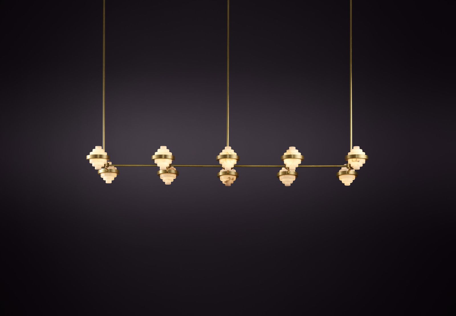 IRIS DECA ARRAY Pendant Light by Christopher Boots