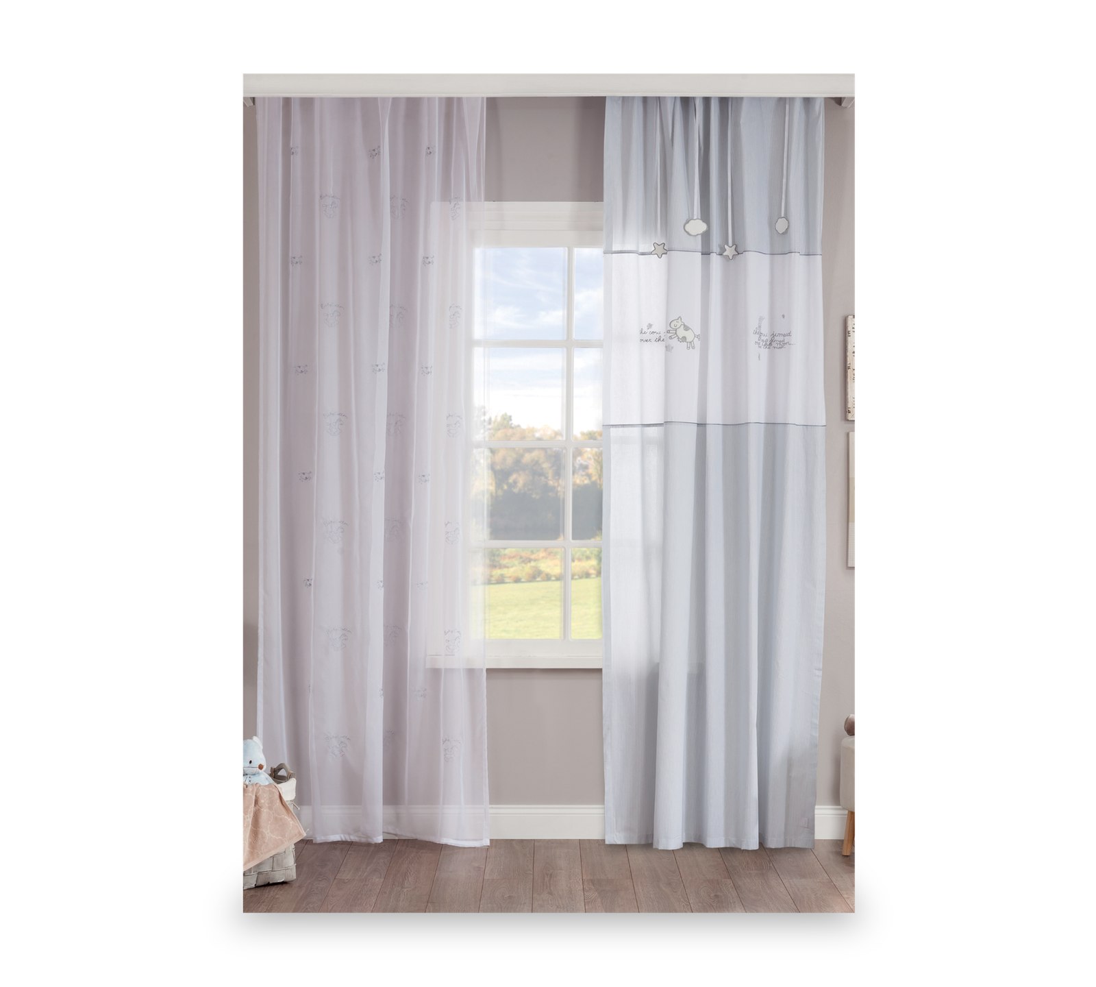 Baby Cotton Curtain (140x260 cm) by Cilek