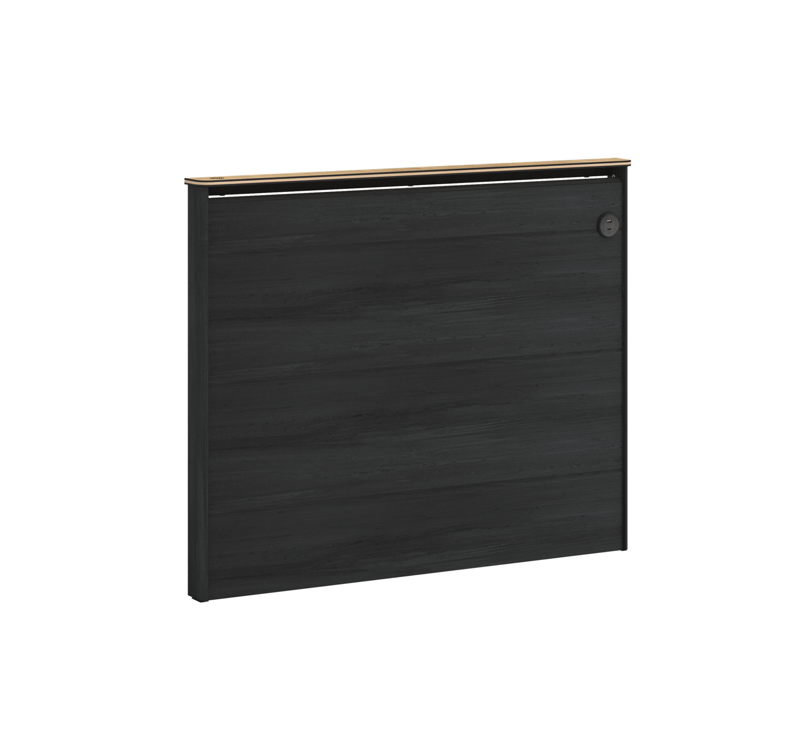Black Flat Headboard (120 cm) by Cilek