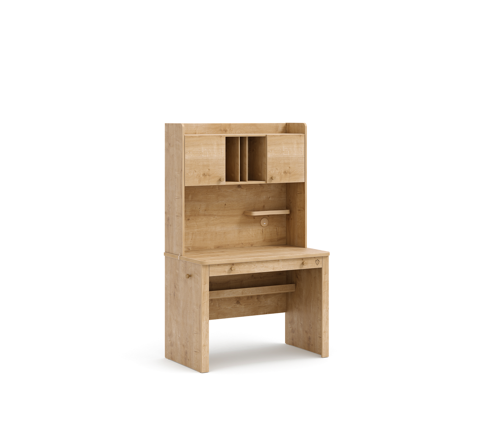 Mocha Study Unit With Cabinet by Cilek
