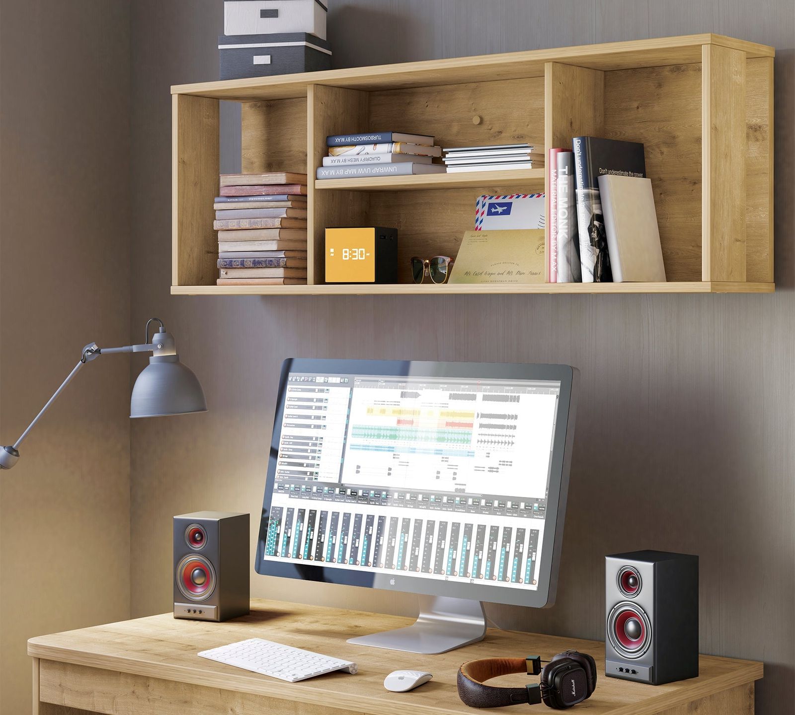 Mocha Wall Unit by Cilek