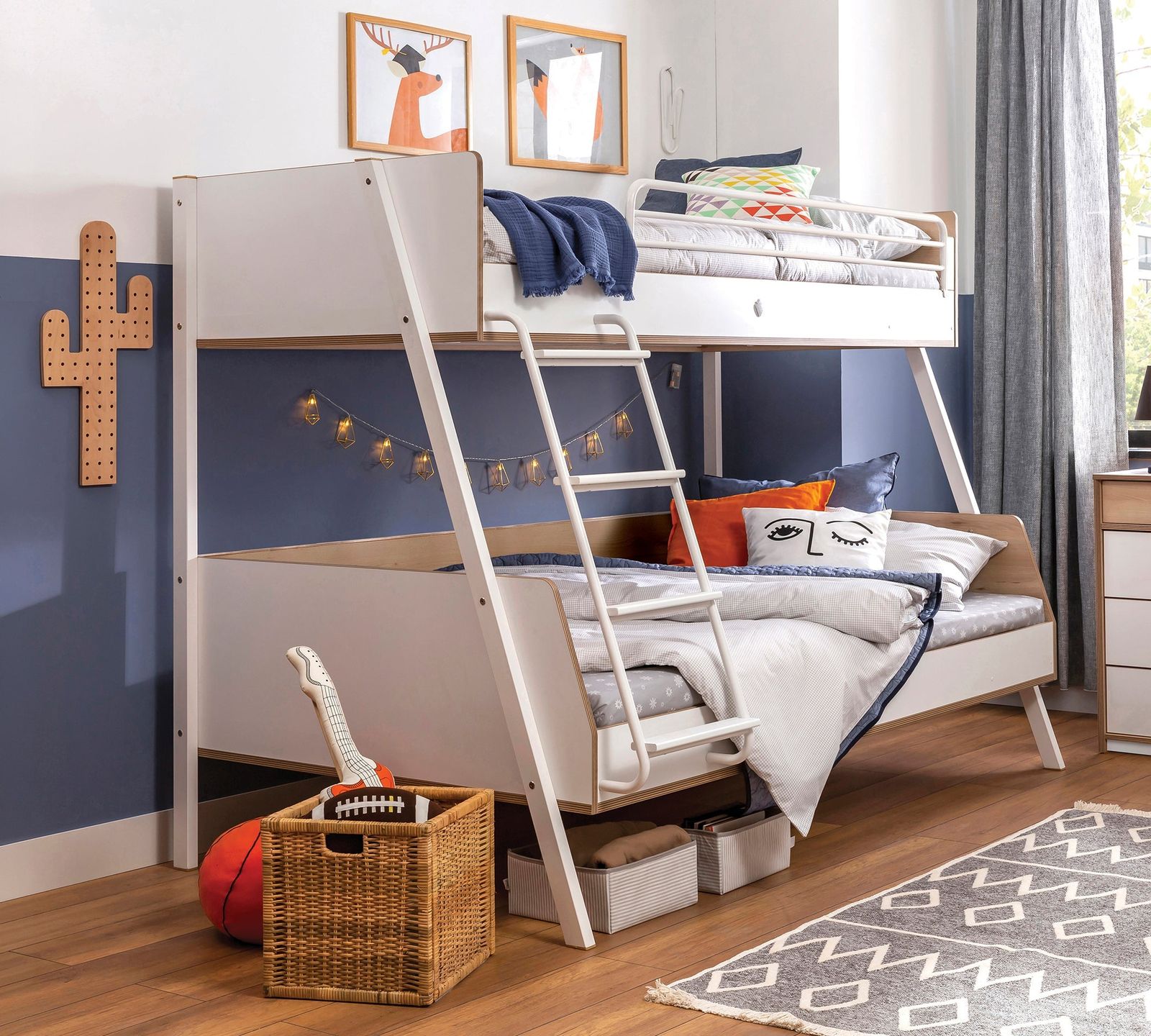 Modera Large Bunk Bed (90x200-120x200 cm) by Cilek
